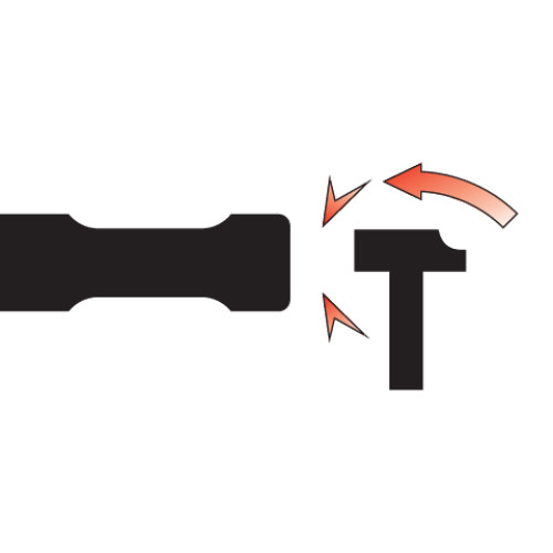 Набор съёмников для демонтажа панелей и обшивки авто,127мм,175мм,6шт. YATO YT-08477