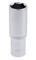 Головка торцева довга 1/2",6-гранна,19мм, довжина 76мм. YATO YT-1232