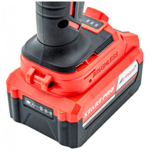 Гайковерт акумуляторний Start Pro SWK2-21BL 5А год, 850Hm, 0-1200/0-1600/0-2350 об/хв SWK2-21BL