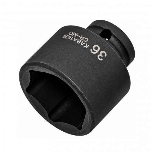 Головка ударная 1/2",6-гранная,36мм, длина 50мм. TOPTUL KABA1636