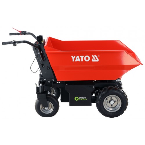 Самоскид-міні YATO P= 1 кВт, від акумул. свинц-кисл- 48 В, 32 АГод вантажопід- 500 кг, швидк.- 5,3