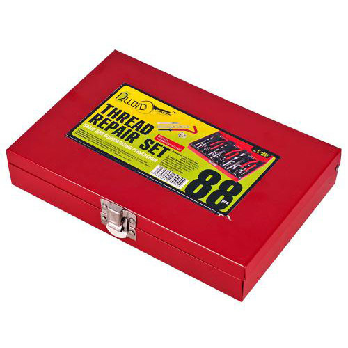 Набор для восстановления резьбы (M6–M10),88 предметов. Alloid НР-1051