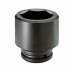 Головка ударная 1-1/2",6-гранная,70мм, длина 100мм. FORCE 412570 F