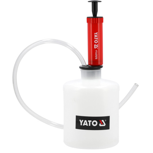Устройство откачивающее для масла и топлива 1.6л (ручное). YATO YT-07078