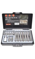 Набор насадок 1/2",10мм,  TORX 15ед. 4156 FORCE