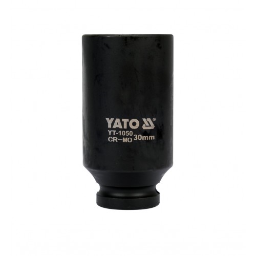 Головка торцева ударна глибока 1/2",6-гранна,30мм, довжина 78мм. YATO YT-1050
