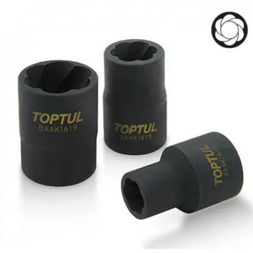 Головка для пошкоджених гайок 1/2" 11 мм TOPTUL BAAK1611
