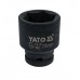 Головка торцевая ударная 1/2",6-гранная,28мм, длина 48мм. YATO YT-1018