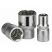 Головки торцевые короткие 6-гранные Surface Drive,квадрат 1/4". FORCE 52704 F Series