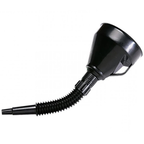 Лейка пластмассовая с гибким носиком и сеткой,для топливно-смазочных материалов. Kbglobal KB03884