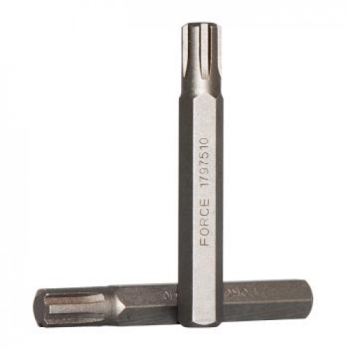 Насадка 10 mm L-75 mm шестилуч. RIBE M9.5,  FORCE 17975095 F