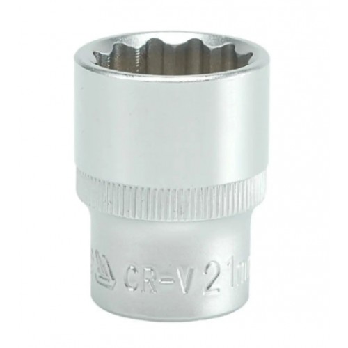 Головки торцевые короткие 12-гранные,квадрат 1/2". YATO YT-1270 Series