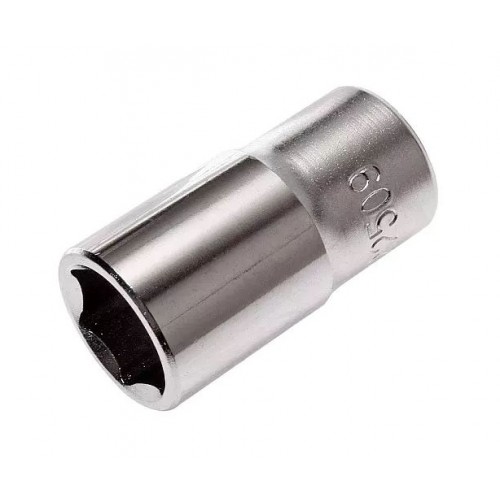 Головка торцевая короткая 6-гранная 9мм,квадрат 1/4". 22509 JTC