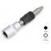 Съемник шкива генератора 1/2" Т50 с насадкой 33зубца L=110мм VT13876B VIKTEC