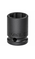 Головка ударная 1/2",12-гранная,16мм, длина 38мм. FORCE 44816 F