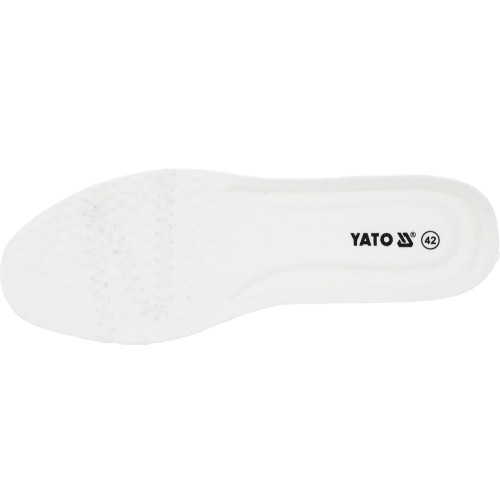 Туфлі робочі шкіряні YATO PLATO S3S, розмір 43. YT-80664