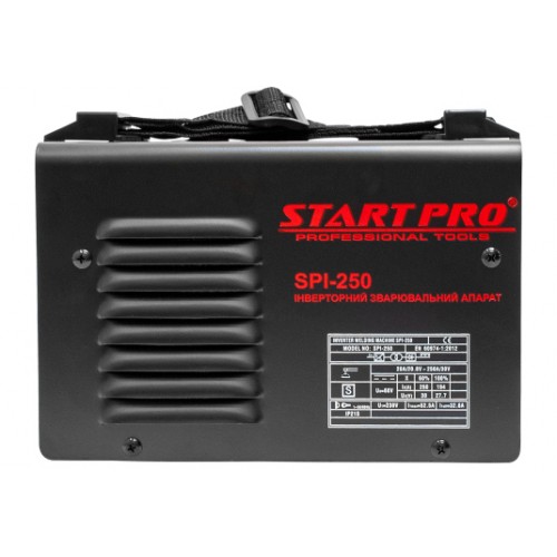 Інверторний зварювальний апарат 220В., 9000Вт., Start Pro SPI-250