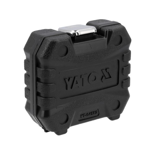 Набор спиральных экстракторов YATO для выкручивания поврежденных винтов Torx 1/4" и 3/8", 11 шт. YT-04582