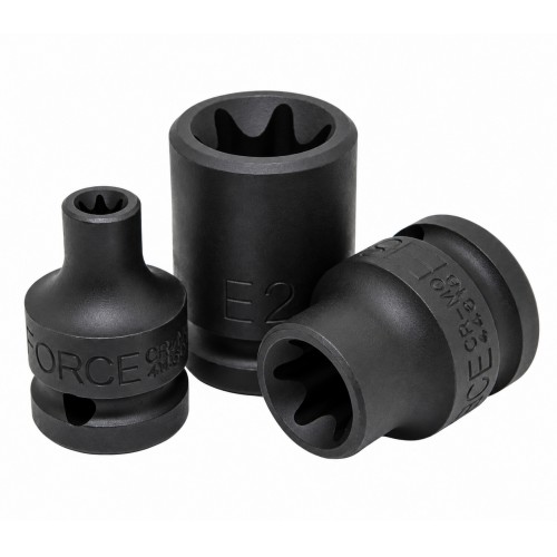 Головки торцевые ударные 3/4",внутренний профиль TORX. FORCE 46622 F Series
