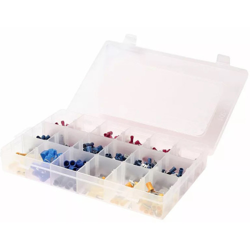 Комплект автомобильных клемм изолированных, 530шт. 2027 JTC