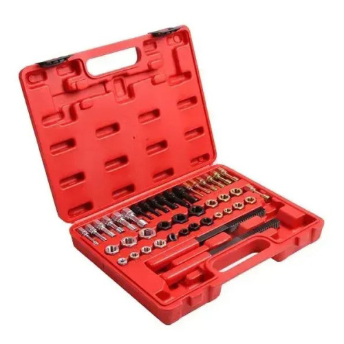 Набор для восстановления дюймовой и метрической резьбы (М6–М12),48ед. VIKTEC VT01071B