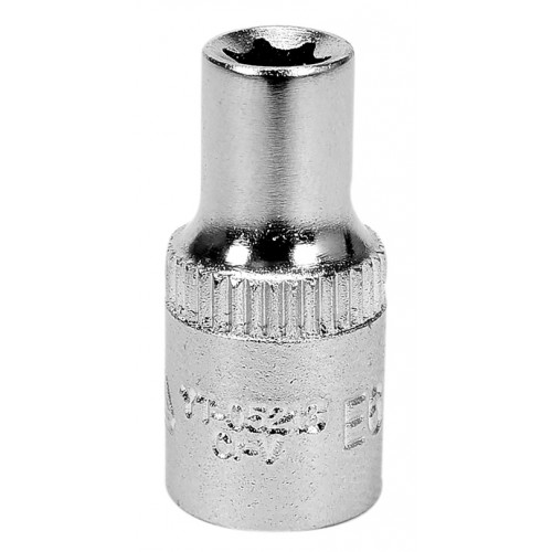Головка торцева TORX E6,квадрат 1/4", довжина 25мм. YATO YT-05213