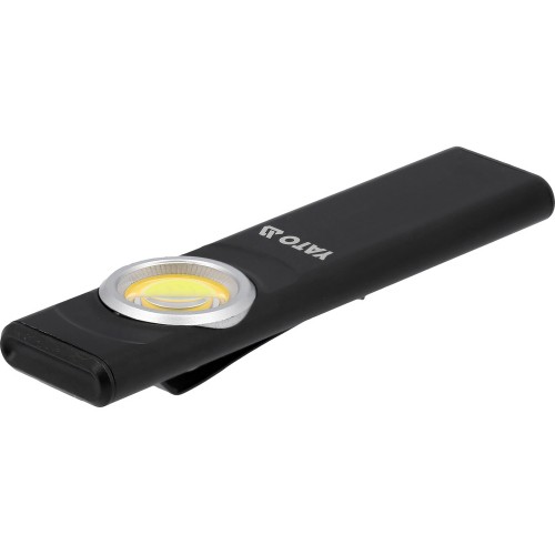 Фонарь-мини над тонкий YATO аккумулятор Li-Po 3.7 V 450 mA, 8 режимов YT-085608