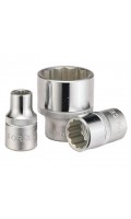 Головка торцевая 12-гранная 1/2",24мм, длина 40мм. FORCE 54924 F
