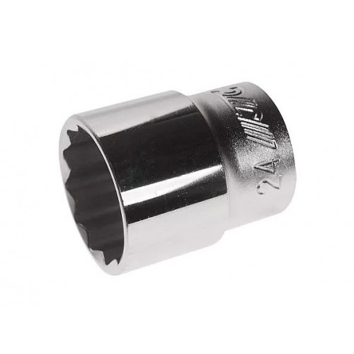 Головка торцевая 1/2",12-гранная, 24мм. 43924 JTC