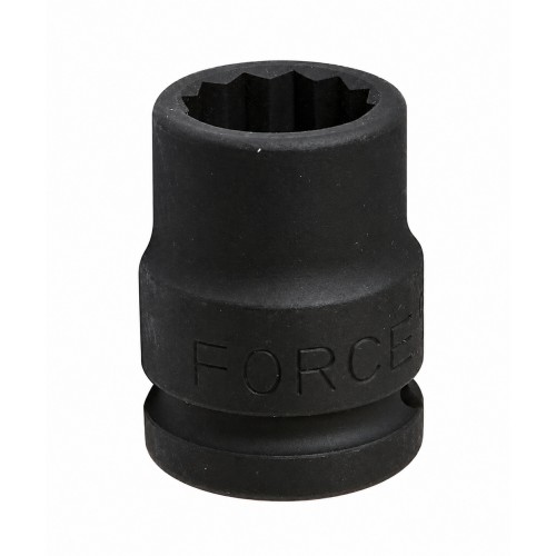 Головка торцевая ударная 3/4",12-гранная, 30мм, длина 54мм. FORCE 46830 F