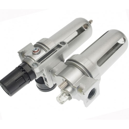 Блок подготовки воздуха 1/2” с металлическим переключателем, давление 250 PSI 5558 JTC