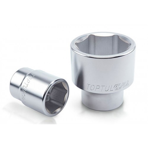 Головки торцевые шестигранные, квадрат 1". TOPTUL BAEA3236 Series