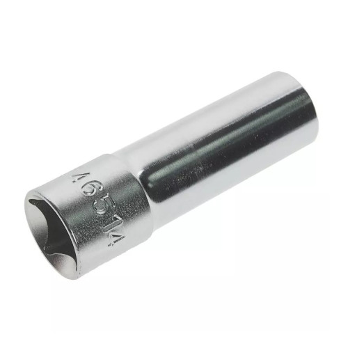 Головка свечная 14мм,12-гранная,квадрат 1/2" с фиксацией. 46514 JTC