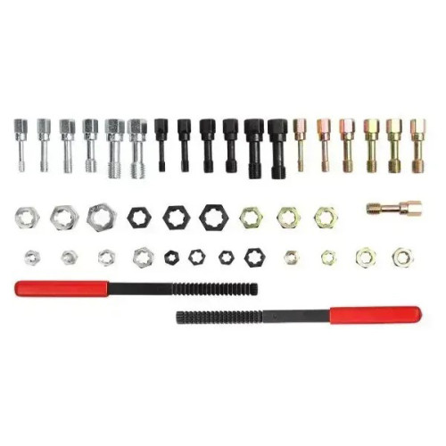 Набор для восстановления дюймовой и метрической резьбы (М6–М12),48ед. VIKTEC VT01071B