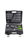 Набор инструмента 1/2"+ 1/4" 82пр. 6гранный Alloid Base NI-1082 WN-6