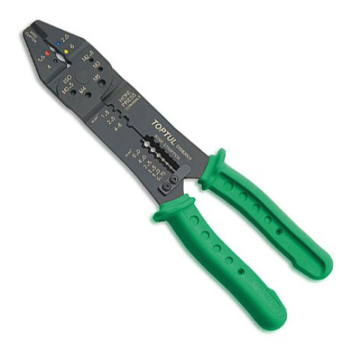 Клещи для обжимки клемм и снятия изоляции.TOPTUL DIBB2009