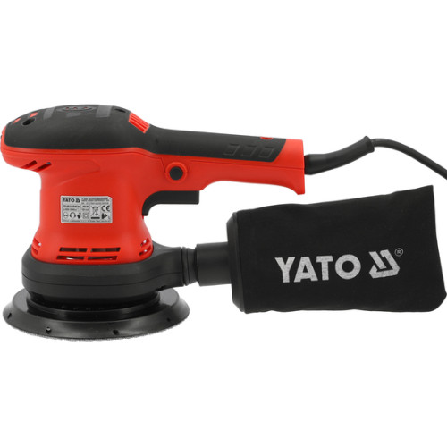Шлифмашина эксцентриковая сетевая 230В,400Вт,150мм. YATO YT-82208