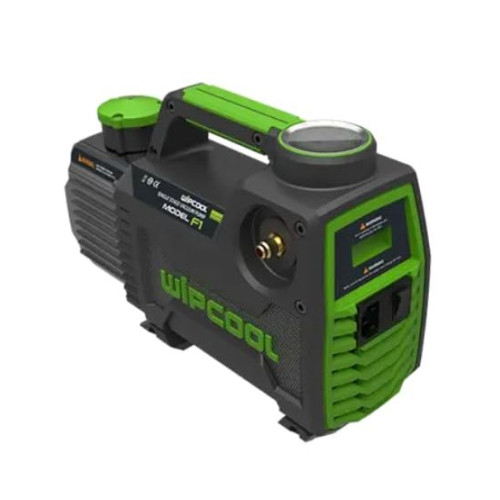 Вакуумний насос WIPCOOL 2F0R (42 л/хв) з вакууметром та соленоїдним клапаном, сумісний із R32