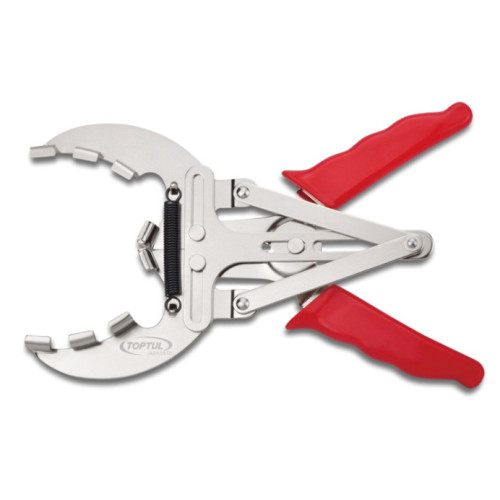 Клещи для снятия/установки поршневых колец 110–160мм,L 255мм. TOPTUL JABA1116