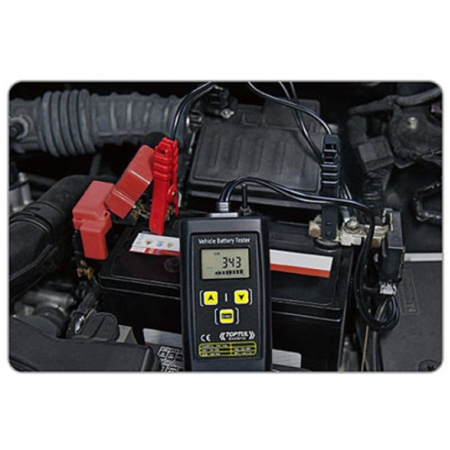 Тестер акумуляторних батарей універсальний. TOPTUL EAAD0112