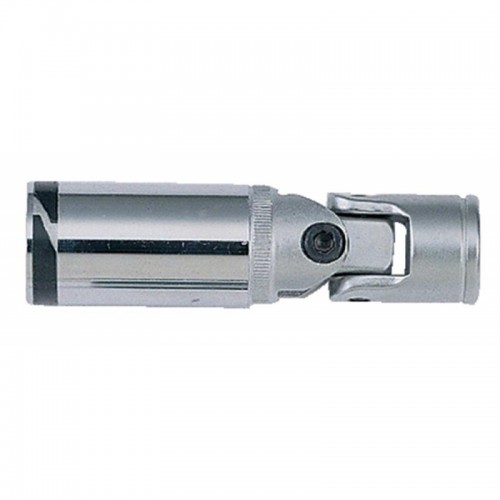 Головка свечная 6 раней с карданом 1/2" 16 мм, L=95 мм FORCE