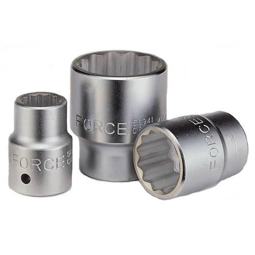 Головки торцевые 12-гранные, квадрат 3/4". FORCE 56917 F Series
