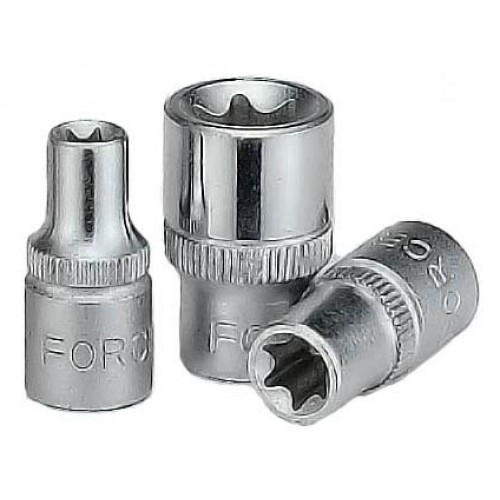 Головка торцевая TORX E11,квадрат 1/4",длина 25мм. FORCE 52611 F