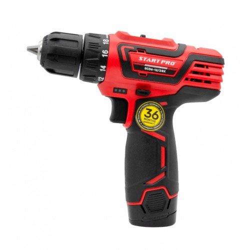 Шуруповерт акумуляторний 12V 2,0Ah 28 Н/м Start Pro SCD6-12/2 BX SCD6-12/2 BX