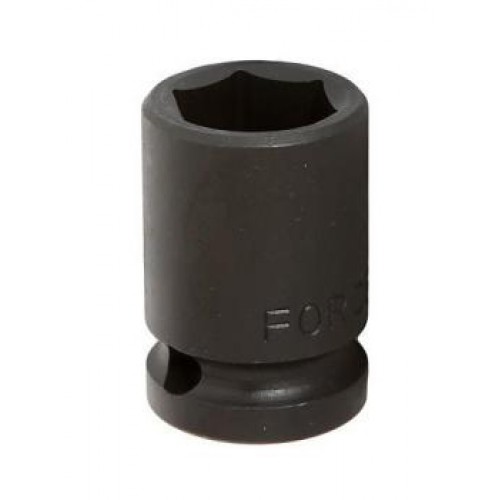 Головка ударная 3/8",6-гранная,22мм, длина 32мм. FORCE 43522 F