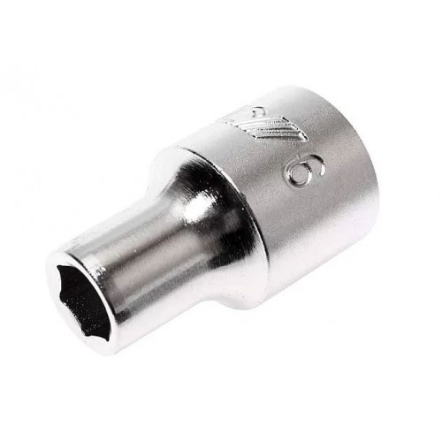 Головка торцевая 6-гранная, квадрат 1/2", 9мм. 43809 JTC