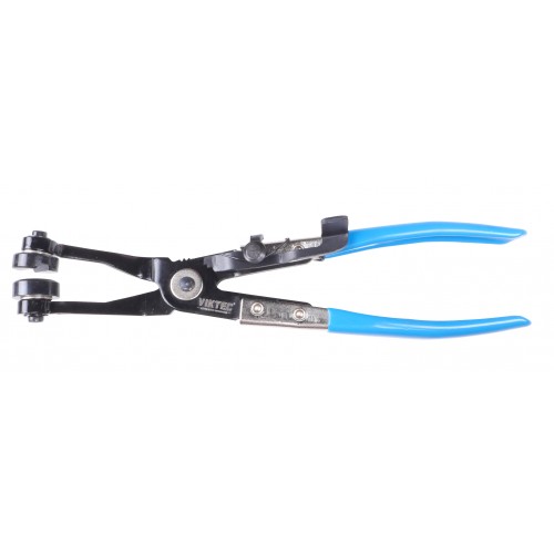 Клещи для пружинных хомутов изогнутые VIKTEC VT01164