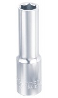 Головка торцевая длинная,квадрат 1/4", 5,5мм, длина 50мм. TOPTUL BAEE085E