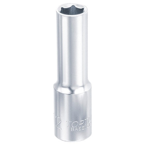 Головка торцевая длинная,квадрат 1/4", 5,5мм, длина 50мм. TOPTUL BAEE085E
