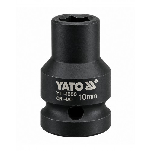 Головки торцевые ударные 1/2",6-гранные. YATO YT-1000 Series